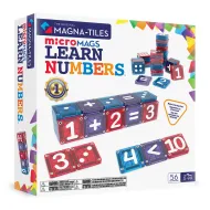 Magnetbaukasten microMAGS Learn Numbers 56 Teile