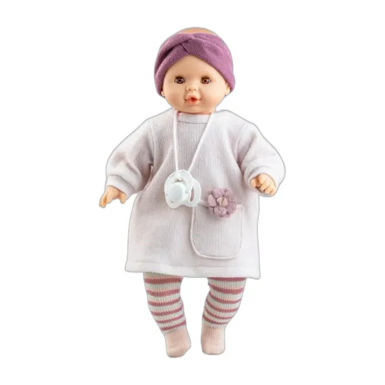 Paola Reina Babypuppe Sonia – im hellvioletten Kleid