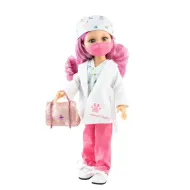 Tierärztin-Kostüm für Puppe 32 cm