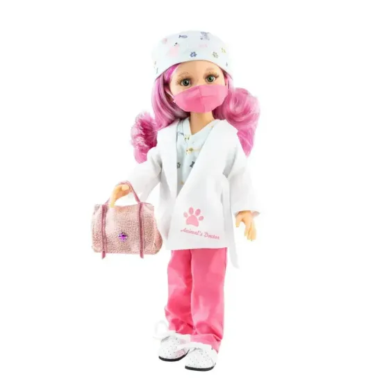 Paola Reina Tierärztin-Kostüm für Puppe 32 cm Paola Reina Tierärztin-Kostüm für Puppe 32 cm