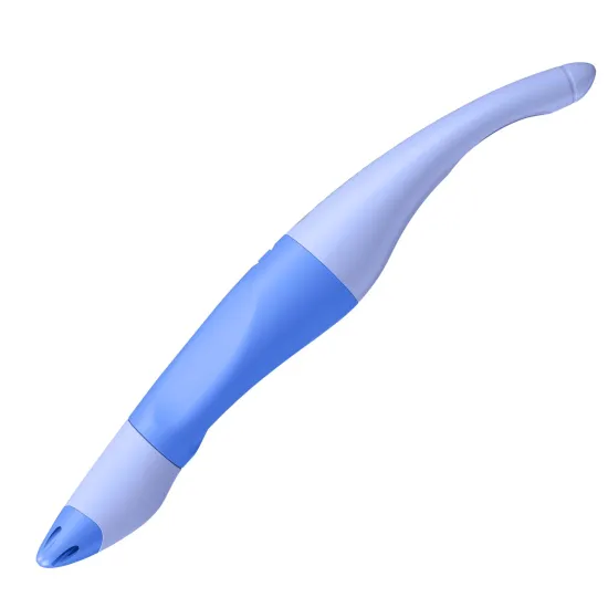Ergonomischer Kugelschreiber Pastellblau für Rechtshänder