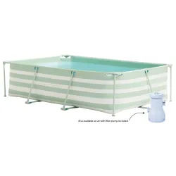 Pool mit Konstruktion Essence Luxe Old Green Stripe 260x160x65 cm