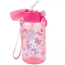 Trinkflasche Rosa Hugo 500 ml Hello Kitty Pastel Pink