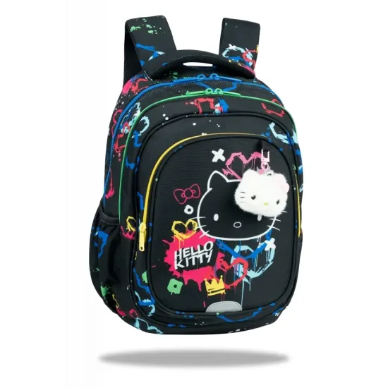 Schulranzen Fast 40 cm Hello Kitty Neon Black