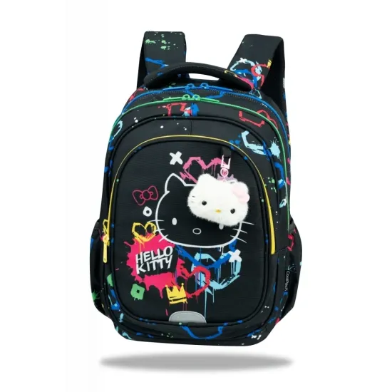 Schulranzen Fast 40 cm Hello Kitty Neon Black