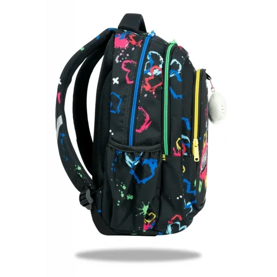Schulranzen Fast 40 cm Hello Kitty Neon Black