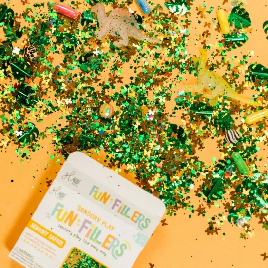 Magische Safari-Zubehörteile, die jede Sensorikflasche zum Leben erwecken