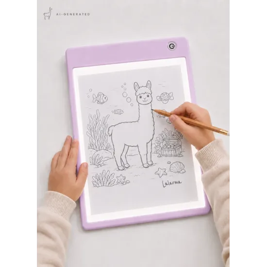 Lightpad Zeichentablet Purple