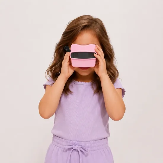 Retro 3D Bildbetrachter Rose