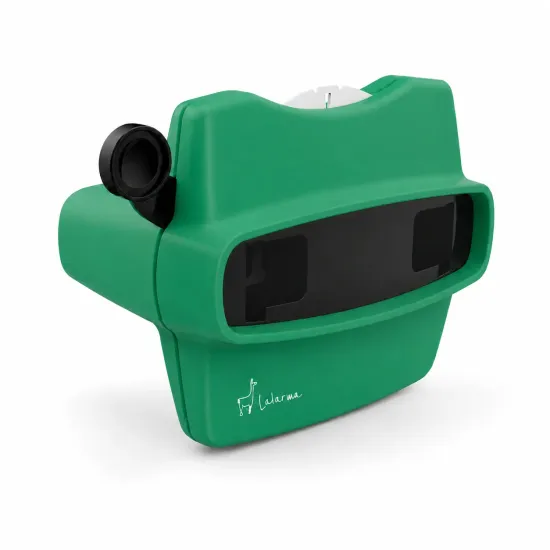 Retro 3D Bildbetrachter Green