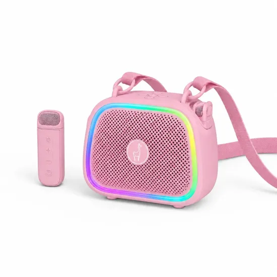 Bluetooth Karaoke Set Star Rose with Microphone