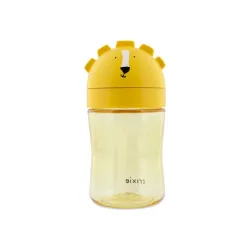 Becher mit Strohhalm Löwe