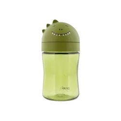 Becher mit Strohhalm Dino