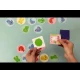 Interaktives Spiel für Kinder – Karten nach Tieren und Farben sortieren