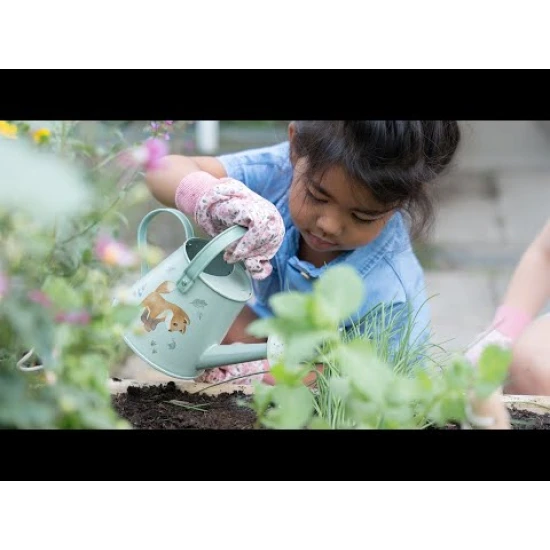 Kinder-Gartenset Forest Friends mit Kessel, Handschuhen und Werkzeug