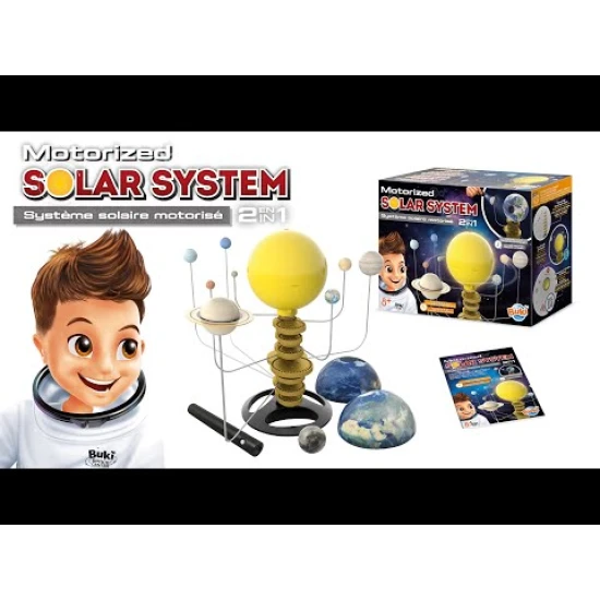 Ein bewegliches Modell des Sonnensystems