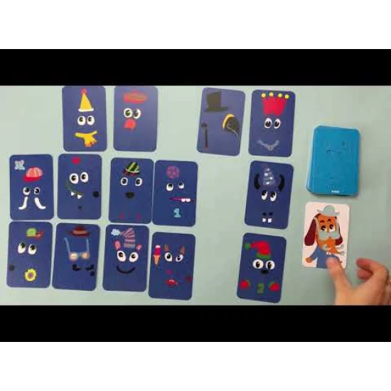 Kartenspiel für Kinder – Tiere den passenden Accessoires zuordnen