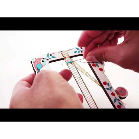 Herstellung von gewebten Armbändern Djeco