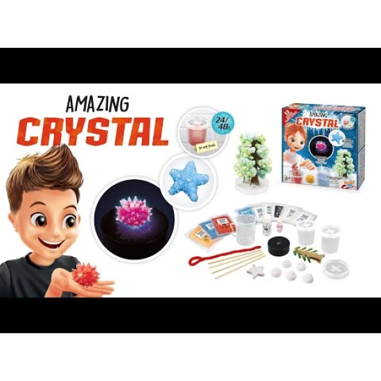 Charming Crystals ist ein lustiges Set zum Herstellen von Kristallen.
