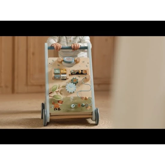 Lauflernwagen Forest Friends - Lauflernwagen aus Holz für Kinder