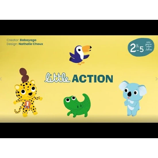 Das Spiel Happy Jungle ist ein soziales Spiel voller Bewegung und Geschicklichkeit.