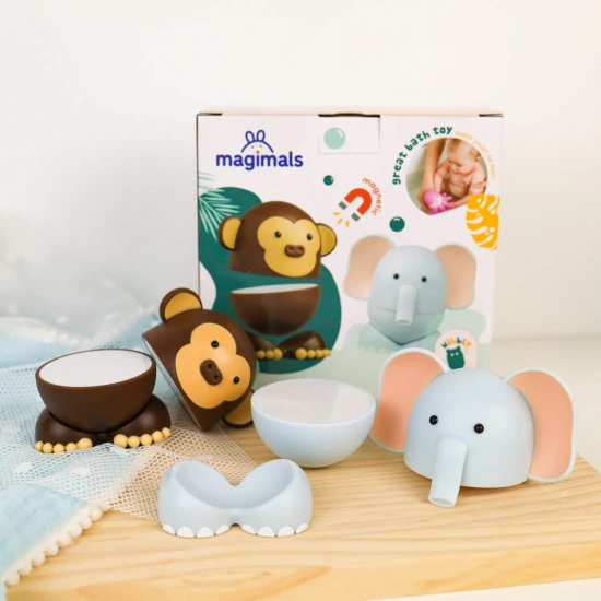 Zusammenklappbare magnetische Safaritiere