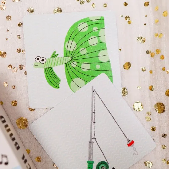 Das strategische Kartenspiel Rock Band, bei dem derjenige gewinnt, der zuerst eine Band gründet.