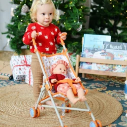 Pomea Puppenwagen Wald