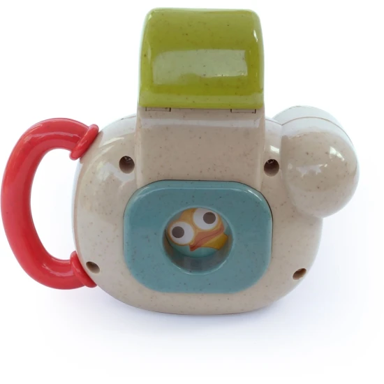 Interaktive Kamera (BIO) - ein Kinderspielzeug mit Blitz, Klickobjektiv und beweglicher Katze