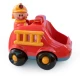 First Friends Feuerwehrauto – Interaktives Spielzeug mit beweglichen Teilen und einem Feuerwehrauto für Kinder