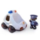 First Friends Polizeiauto – Interaktives Spielzeug mit beweglicher Polizeifigur für Kinder