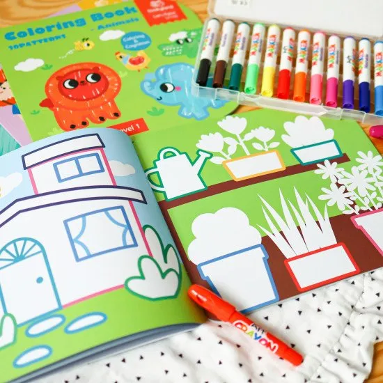 Mein erstes Malbuch für die Kleinen Lasst uns rausgehen Tookyland