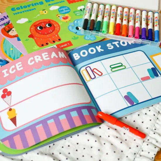 Mein erstes Malbuch für die Kleinen Lasst uns rausgehen Tookyland