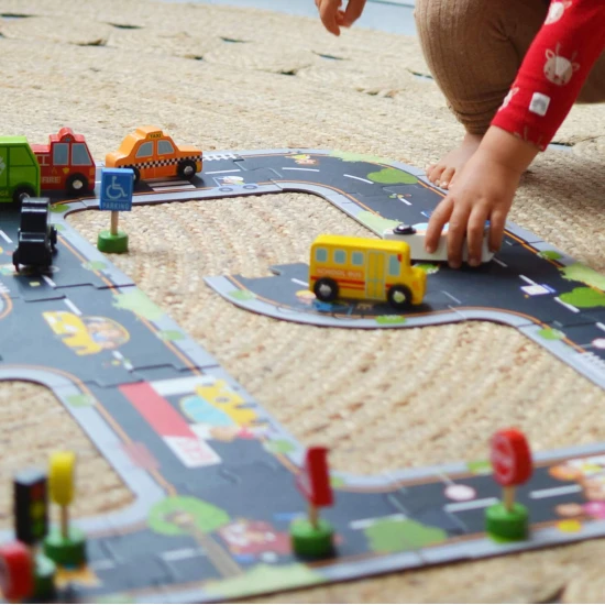 Kinderpuzzle mit Reisethema Tooky Toy