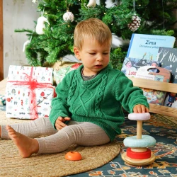 Stapelringe Fuchs – Buntes Lernspielzeug für Kinder