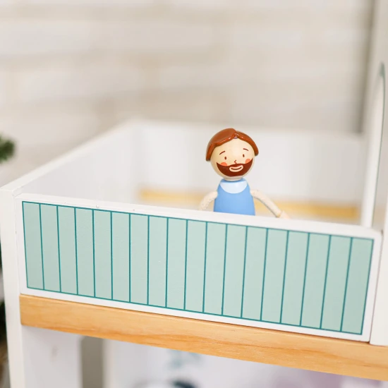 Märchenhaftes Puppenhaus Tooky Toy