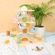 Balance-Spiel aus Holz für Kinder, Tiere, Pastellfarben, Tooky Toy
