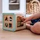 Motorikwürfel aus Holz Louka Pastel Tooky Toy