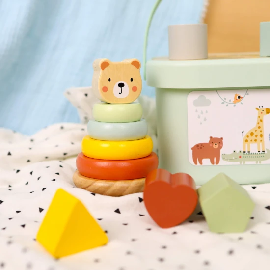 3 in 1 Holzspielzeugset für Kinder