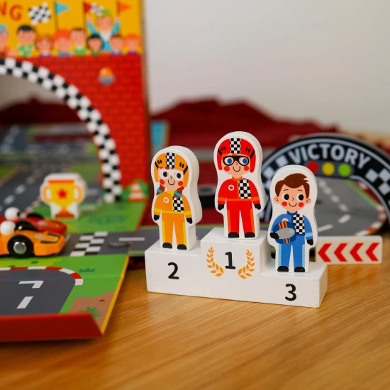 Rennstrecken-Puzzlepfad