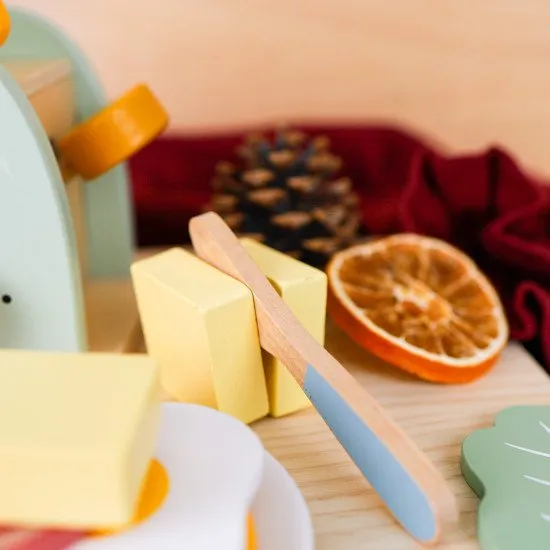 Kindertoaster mit Zubehör (Pastell)