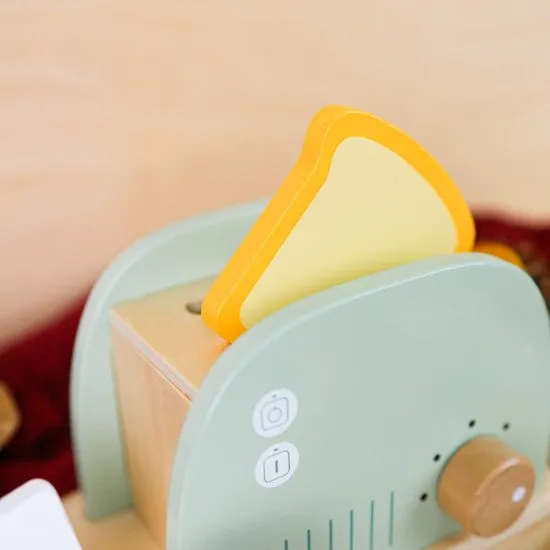 Kindertoaster mit Zubehör (Pastell)