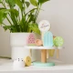 Eisstand aus Holz. Essen aus Holz. Tooky Toy