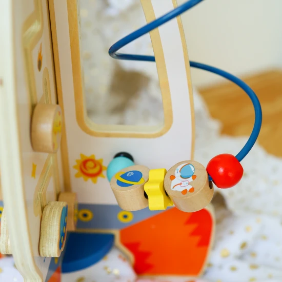 Rakete Multifunktionsspielzeug Motorik Tooky Toys