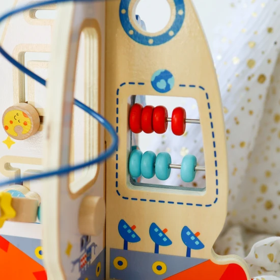 Rakete Multifunktionsspielzeug Motorik Tooky Toys