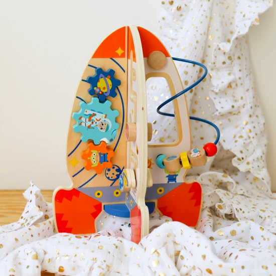 Rakete Multifunktionsspielzeug Motorik Tooky Toys