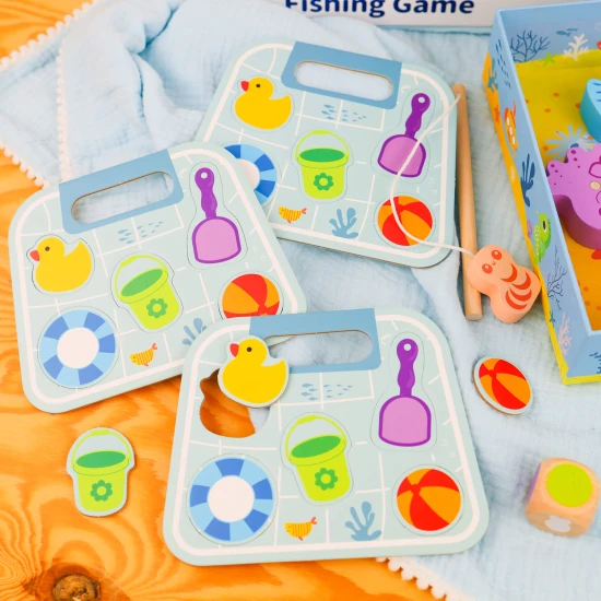 Brettspiel für Kinder Fischfang Meer