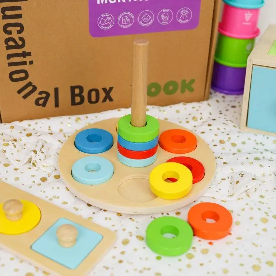 13–18 Monate Lernbox Midi Didaktisches Spielzeug ab 1 Jahr Tooky Toy