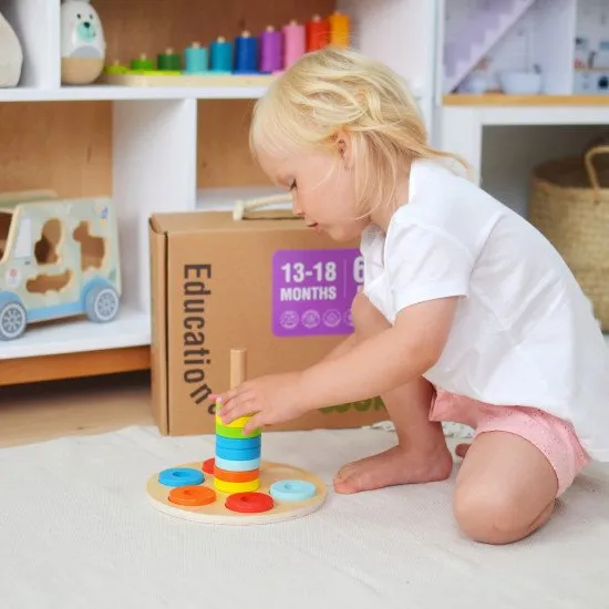 13–18 Monate Lernbox Midi Didaktisches Spielzeug ab 1 Jahr Tooky Toy