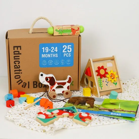 19–24 Monate Lernbox Maxi Lernspielzeug bis 2 Jahre Tooky Toy